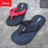 Bata (บาจา) แท้ 100%  รองเท้าแตะแบบหนีบ (สีแดง/สีดำ) ไซส์ 38-45 (879-5082879-6082)