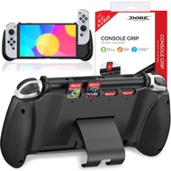 Narsta Shockproof Protective Hard Case For Nintendo Switch OLED with Game Cards Slots Holder Anti-fall Case For Switch OLED Accessories