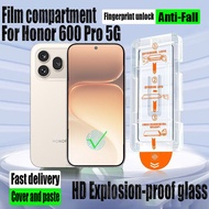 1- 2 Pcs Simple Paste HD Tempered Glass Screen Protector For Honor 600 Pro 400 5G Protection Flim