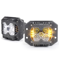 OVOVS Wholesale Waterproof 12V Flashing Led Side Shooter 3 Inch led Work Lights Pod for Off road Veh
