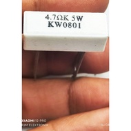 4k7 5 watt chalk resistor