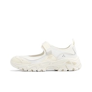 Skechers DLITES Hiker Low top Mary Jane Shoes Womens Ecru 180211-CRW