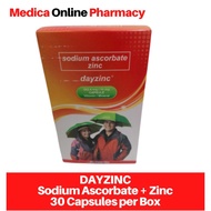 ✡DAYZINC Sodium Ascorbate + Zinc 562.4mg / 10mg Capsule▼