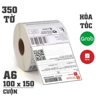 Thermal paper A6 100x150 (350 Stamps)/ A7. (75/ 80 x 100mm). Roll of 300 Stamps.LMS