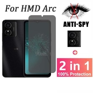 HMD Arc Privacy Screen Protector for HMD Arc Skyline Pulse Pro Plus Fusion Anti-peeping Film Camera 