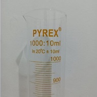 PYREX MEASURING CYLINDER, BOMEX 1000 MILI MEASURING CYLINDER FOR BMM