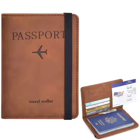 Passport Holder for Travel Essentials Passport Wallet Cover Case for Travel Accessories,Passport Boo