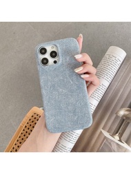 Funda De Teléfono Estilo Vintage De Denim Pu Compatible Con Apple Iphone 15 11 12 13 14 Pro Max, Pixel 4 Xl 6 7 8 Pro 6a 7a, Samsung Galaxy S24 S21 S20 Fe S22 S23 Plus Note 20 Ultra A03 A03s A04s A81 A12 A13 A14 A22 A23 A24 A32 A52 A71 4g A34 A42 A53 A54 5g A21 A21s 2020 Cubierta De Teléfono Clásico Elegante