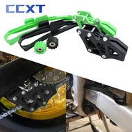 Motorcycle Chain Guide Guard Swingarm Roller Sprocket Protector For Kawasaki KX250F KX450F 2009-2020