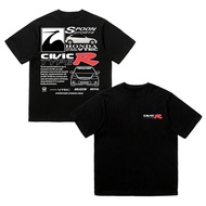 Honda Civic EK9 Type R na naka-print na fashion T-shirt