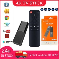 TV Stick 4K Ultra HDTV Stick / Smart Tv Android 4k Wi-fi Hdmi Streaming สีดํา