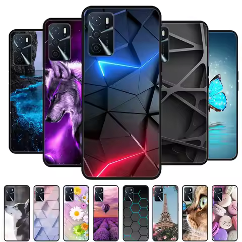 For OPPO A54s Case Soft TPU Phone Cases for Oppo A54S CPH2273 Silicon Cover for Coque OPPO A 54s A54