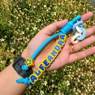 GANTUNGAN [DIY KIT - OWN ASSEMBLE] CUSTOM NAME BAG CHARM - DIY CUSTOM NAME BAG HANGER - AESTHETIC KE