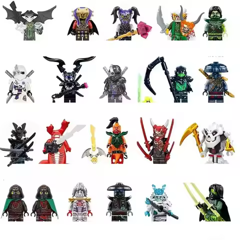 Lloyd Garmadon, Kai, Ninjago Series Building Block Assembly Toys