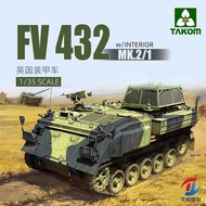 Plastic Tank Assembly Takom 2066 British FV432 Armored Car Track 1/35