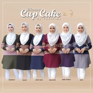 MUSLIMAH TOP BLOUSE CUPCAKE
