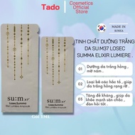 10 packs of Sum37 Losec Summa Elixir Lumiere Ampoule skin whitening essence 1ml - matte pink and whi
