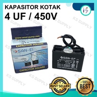 4 UF 450V SAN-EI CAPACITOR BOX CAPACITOR WATER PUMP