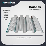 Bondek Baja Ringan / Floor deck 0,50 Plat Cor Dak Lantai Bangunan