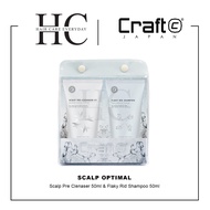 Craft Pre Cleanser Shampoo 50 ml & Flaky Rid Shampoo 50 ml ( Travel Kit )