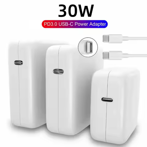 30W PD USB-C Power MagSaf* 3 Adapter Laptop Notebook Fast Charger For Apple Macbook 12'' Air 13'' M1