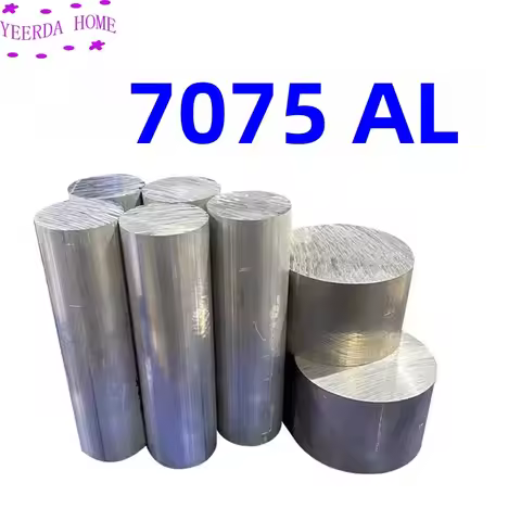 All- Size 7075 Aluminum Rod Solid Super Hard Round Used In Aviation Nautical Industry Duralumin Al B