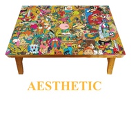 Classic AESTHETIC Character Children's Study Folding Table