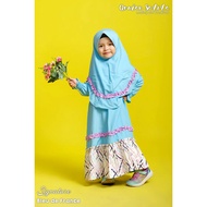 Bleu de France Signature Series Children's Dress by Qoulan Sadida
