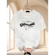 2026 Trendy Round Neck Short-Sleeved Shirt 2026 Days Summer Brand t t-Shirt Men ins Fashion Print Ca