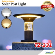 โคมไฟหัวเสาโซล่าเซลล์ รุ่น TZ-231 (เปิดได้ 2 แสง)