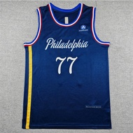 Men's V. J. Edgecombe Philadelphia 76ers 2026 Swingman Jersey Navy City Edition Sports Basketball Je