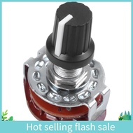 【stennp1】Electronic Machine 4P3T 4Pole 3 Position 2 Deck 16 Pin Rotary Switch