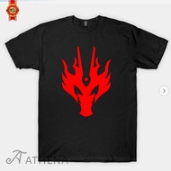T-SHIRT SHORT SLEEVE T-SHIRT TOKUSATSU KAMEN RIDER RYUGA LOGO QUALITY DISTRO