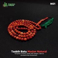 Original Natural Marjan Tasbih Morgan Red Coral