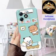 Softcase Itel A50 Casing Itel A50 4G Latest 2024 Accessories Softcase Casing Silicone Case hp