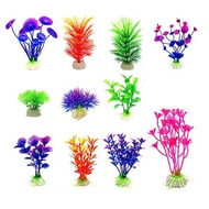 Fish tank Artificial Aquarium10-piece set 10cm Plastic Plants Fake Green Grass Plant Fish Tank Decor Ornament