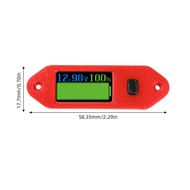 Universal Battery Level Indicator DC4-55V 0.96-inch Voltage Meter Ternary Lithium/Lead Acid Battery 