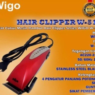 cukur rambut / clipper wigo w - 510 mesin cukur rambut + mata pisau
