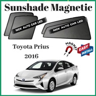 TOYOTA PRIUS 2016-2021 (4Windows/Set) Super Strong Magnetic Sunshade 2016 2017 2018 2019 2020 2021
