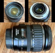 二只Canon原廠鏡頭【EF-S10~22mm】【EF28~135mm】另贈送原廠機身一台 二手品 配件全