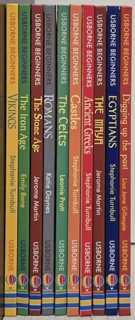 Usborne Beginners History Book Set 歷史初探系列