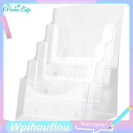 [HoME&life] A5 Acrylic Brochure Display Stand Rack Flyer Holder Magazine Organizer