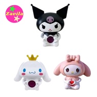 GANTUNGAN Sanrio Kuromi Melody Cinnamonroll Keychain Doll