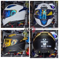 Original Soman X1-R Fiberglass Full Face Helmet