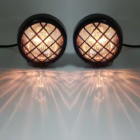 2PCS Front Head Light Lamp Headlight For Quad Dirt Bike ATV Dune Buggy 70/110/125/150/150cc 4 Wheele