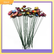 [HOT SALE]50Pcs Butterfly Stakes Outdoor Yard Planter Flower Pot Bed Garden Decor Yard Art