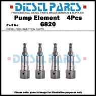 4x Plunger 6820 Plunger and Barrel 6820 090150-6820 for Kubota V2403 V3300 V3800*&*-