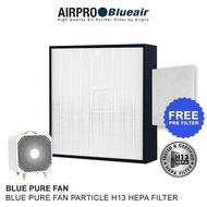 AIRPRO Blueair for Blue Pure Fan Particle Filter H13 HEPA Replacement for Blue Pure Fan
