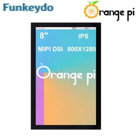 8.0 inch IPS MIPI DSI TFT LCD Display 8.0" 800X1280 Capacitive Touchscreen LCD Panel for Orange Pi 5
