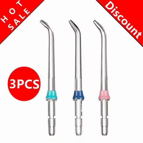 3Pcs Replacement Classic Jet Tips Fit For Waterpik Oral Irrigator Standard Nozzle WP-100 WP-450 WP-2
